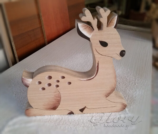 Διακοσμητικό επιτραπέζιο ελάφι