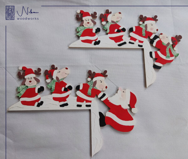 Χριστουγεννιάτικο στολίδι για την πόρτα