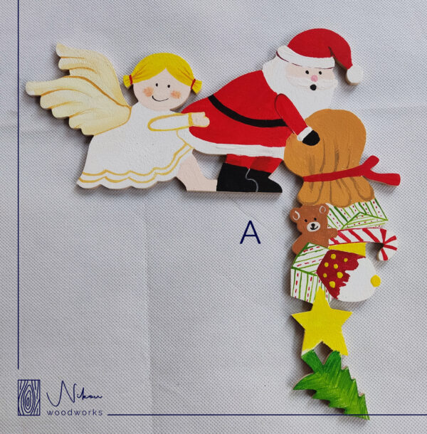 Χριστουγεννιάτικο στολίδι για την πόρτα