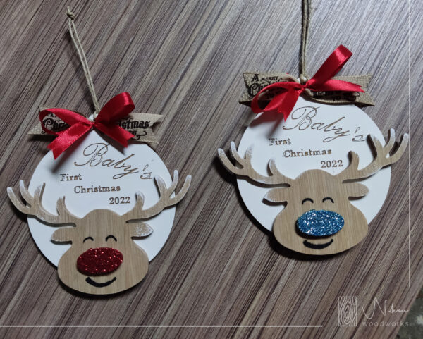 Στολίδι για τα πρώτα Χριστούγεννα του μωρού