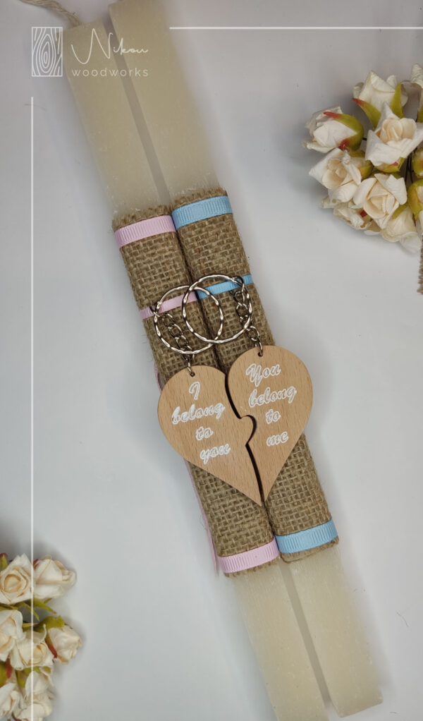 Σετ λαμπάδες για ζευγάρια