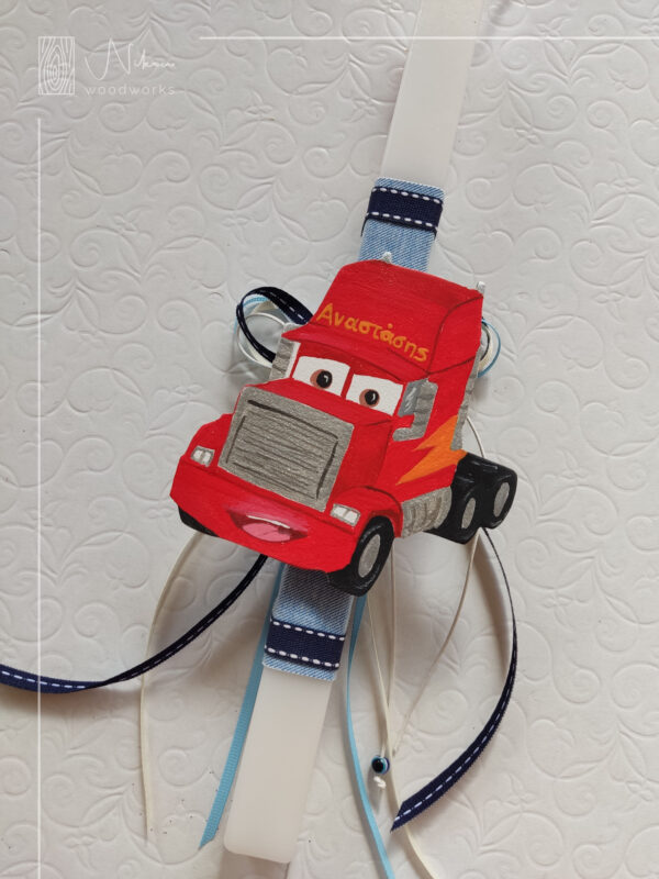 Λαμπάδα με φιγούρα Mack