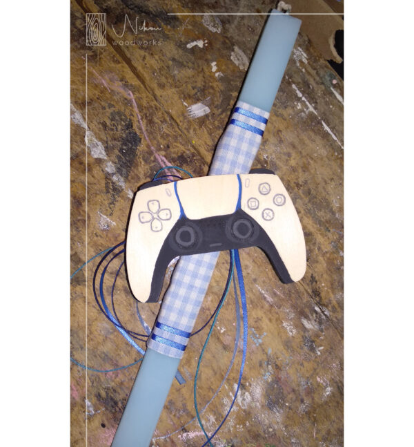 Λαμπάδα ξύλινο controller