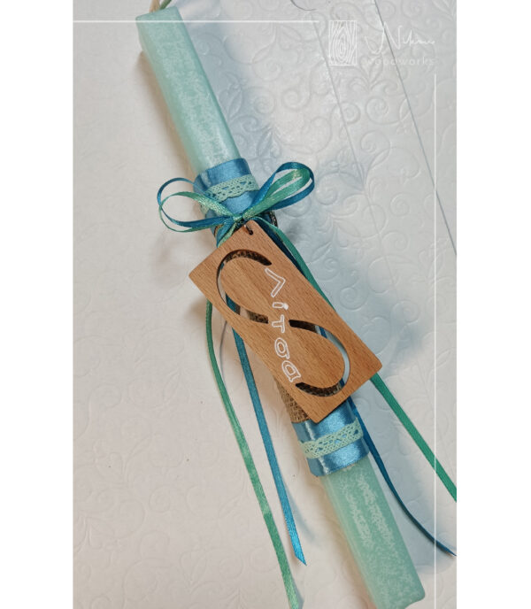 Λαμπάδα με ξύλινες