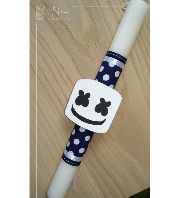 Πασχαλινή Λαμπάδα μαγνητάκι marshmello Fortnite